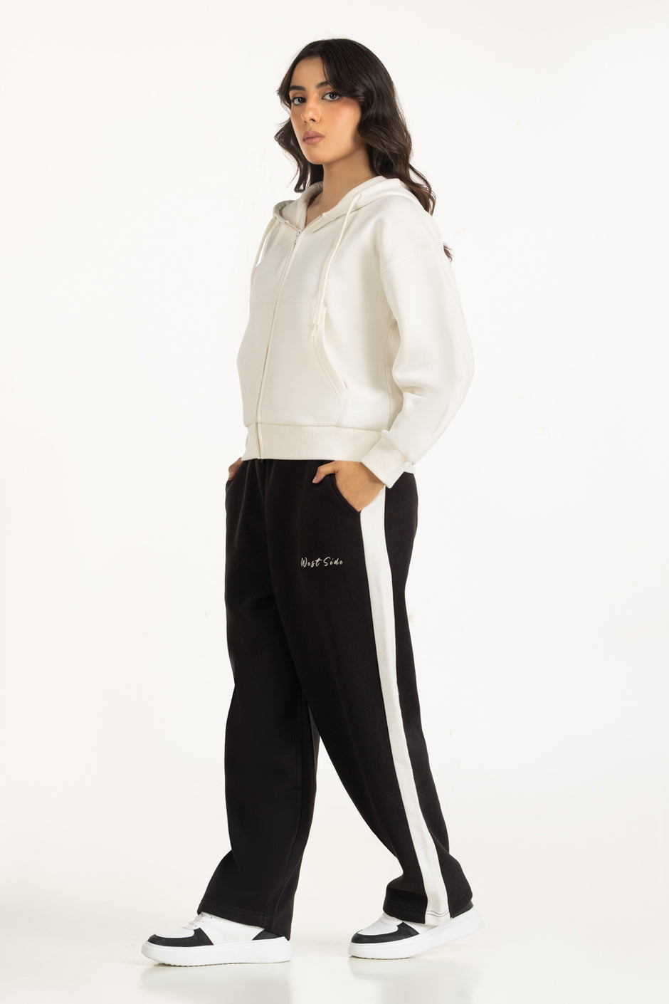 Regular Fit Hooded Zipper