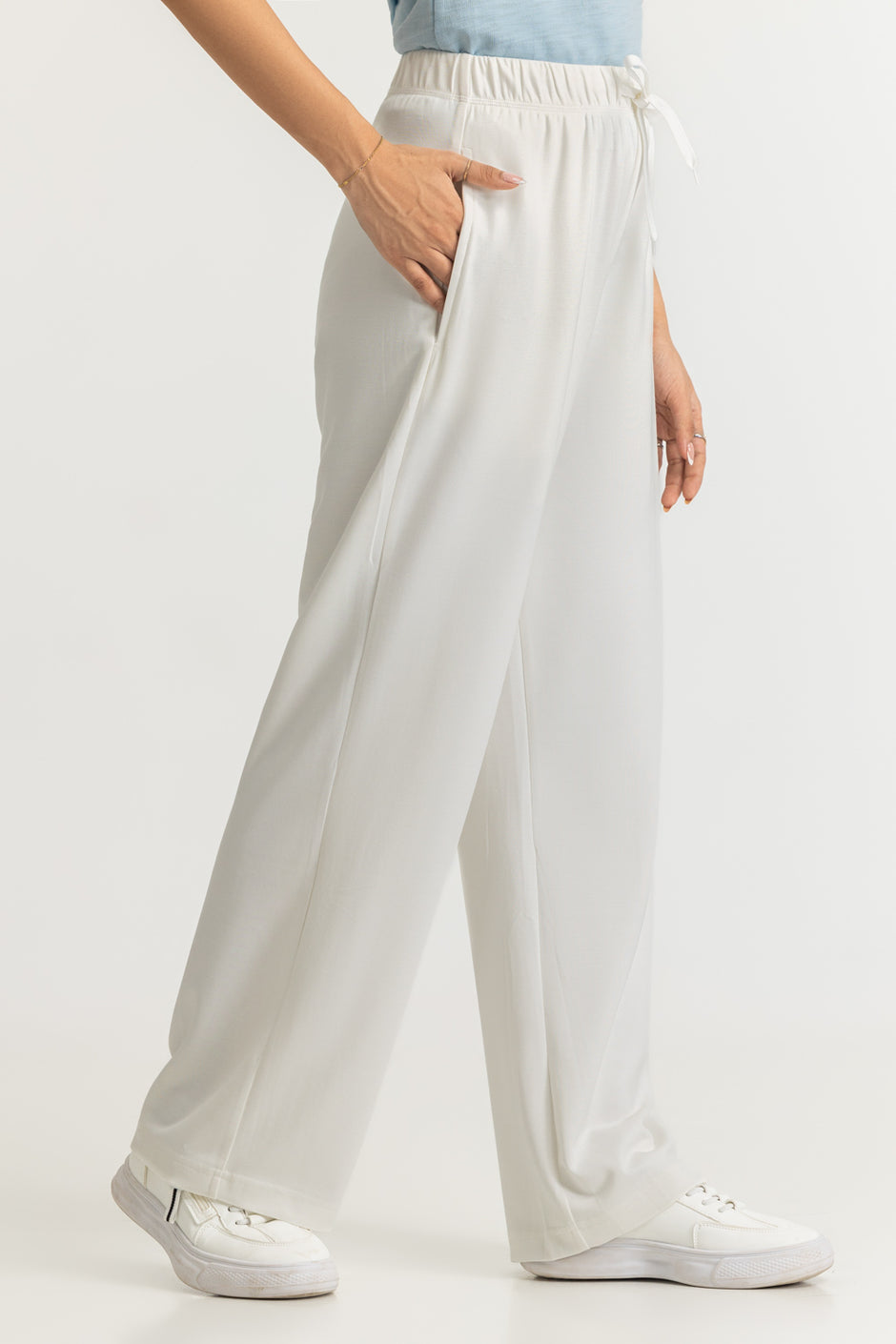 Loose Fit Knitted Trouser