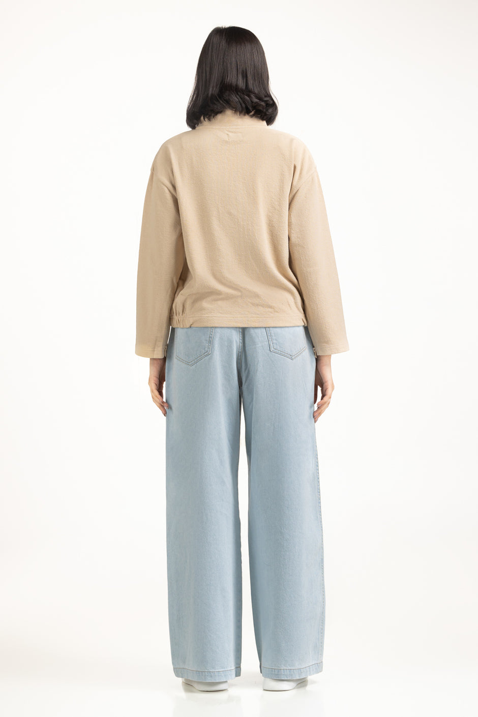 Regular Fit Knitted Zipper