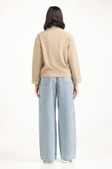 Regular Fit Knitted Zipper WM-KNZ-WS25-114