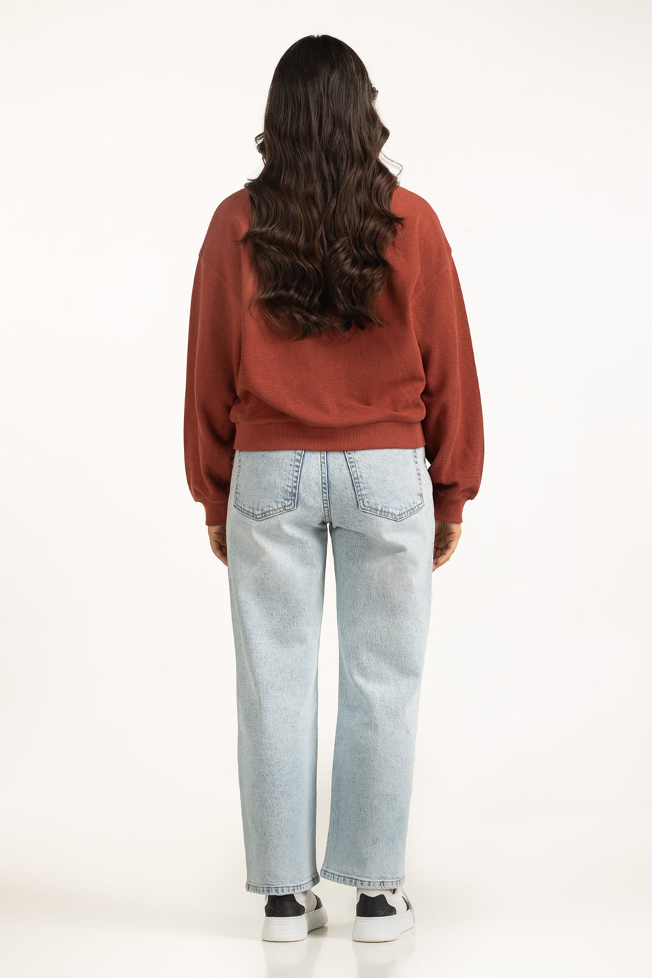 Regular Fit Knitted Zipper