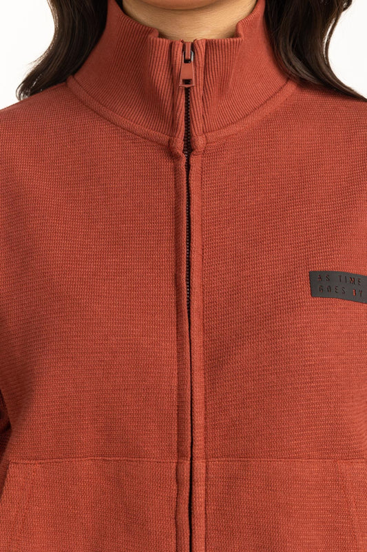 Regular Fit Knitted Zipper WM-KNZ-WS25-112