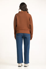 Regular Fit Knitted Zipper WM-KNZ-WS25-113