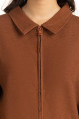 Regular Fit Knitted Zipper WM-KNZ-WS25-113