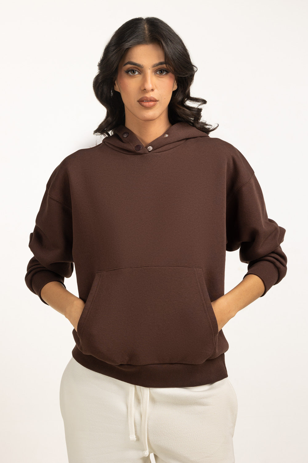 Oversize Fit Pullover Hoodie WM-POH-WS25-105