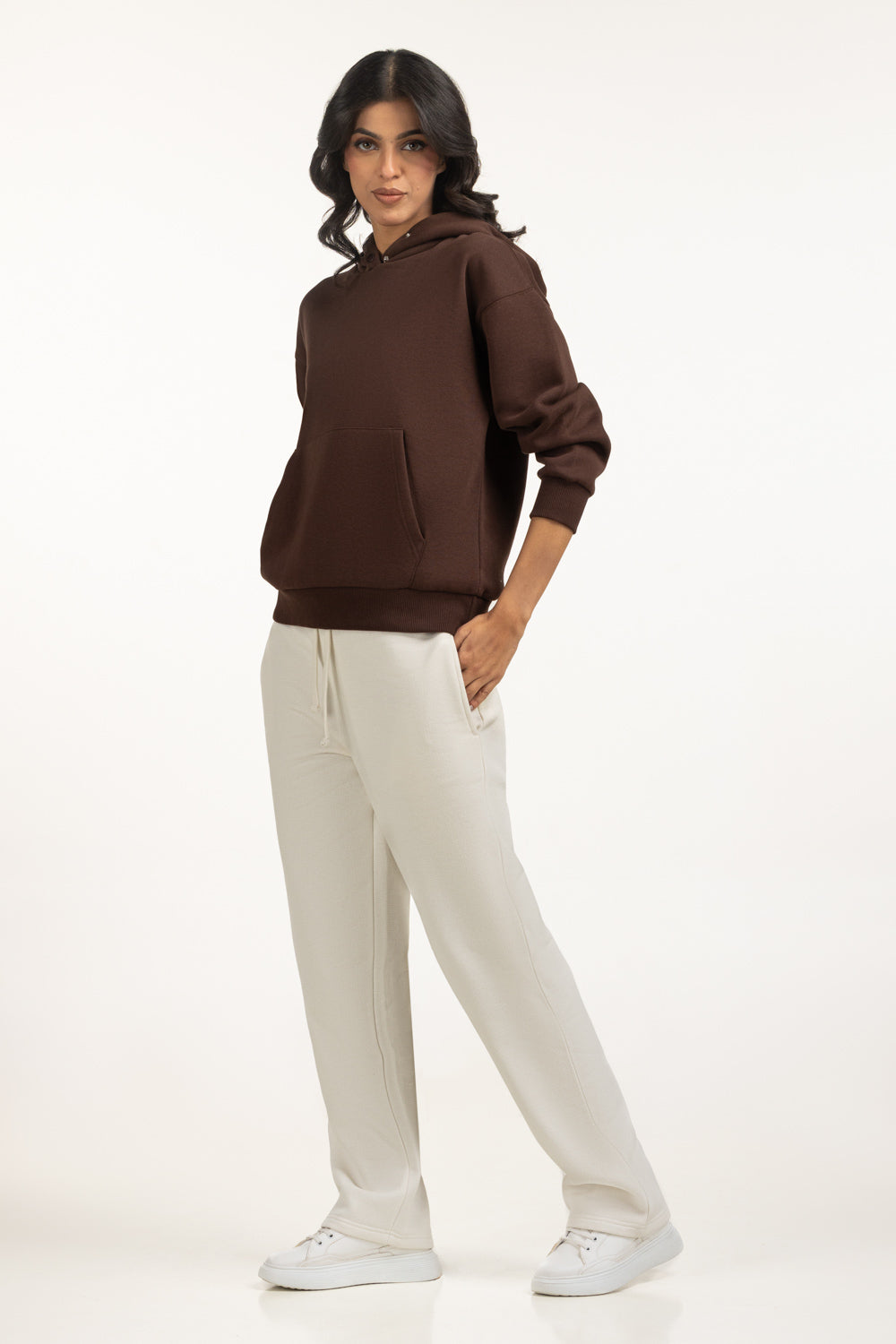 Oversize Fit Pullover Hoodie WM-POH-WS25-105