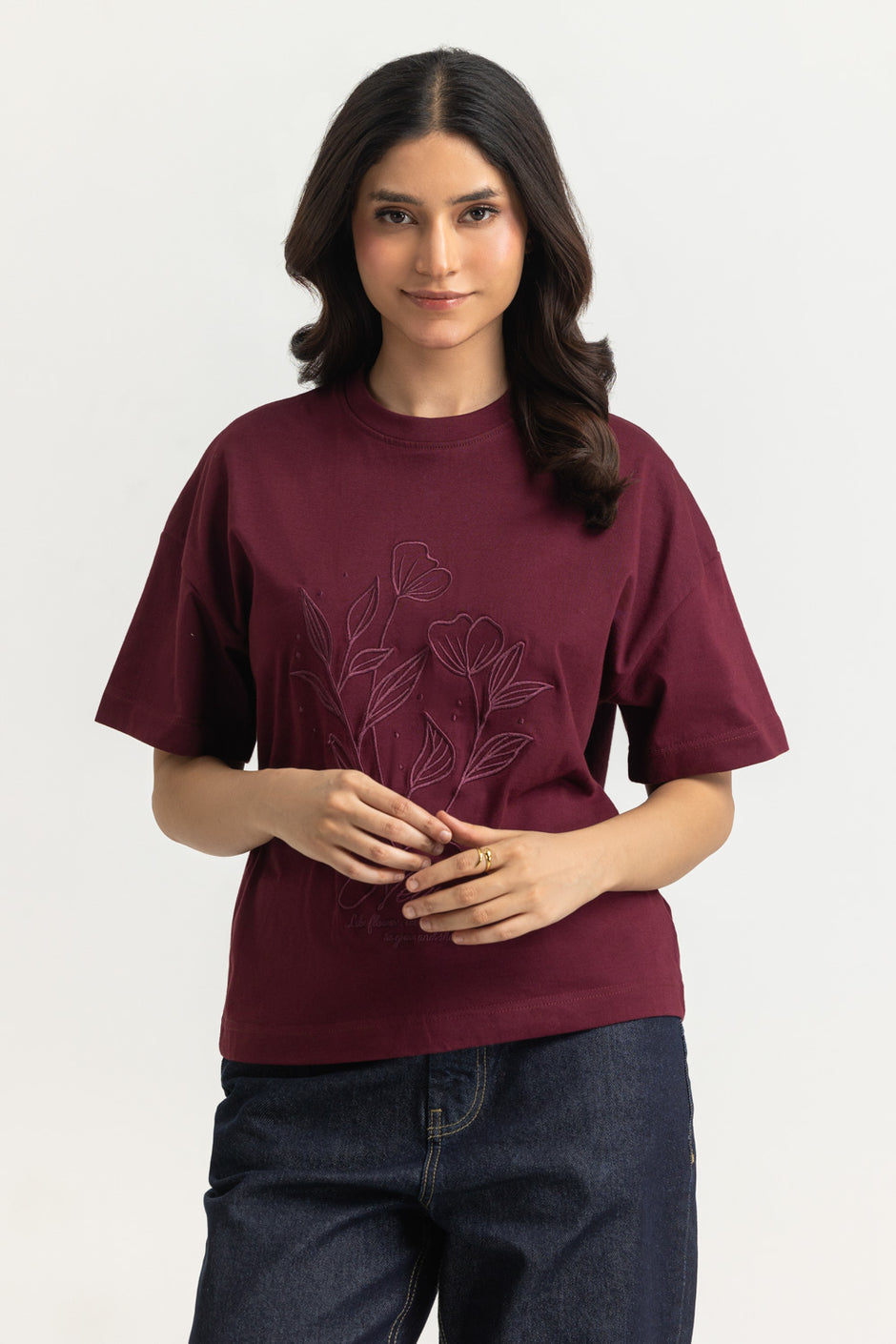 Relaxed fit Tees