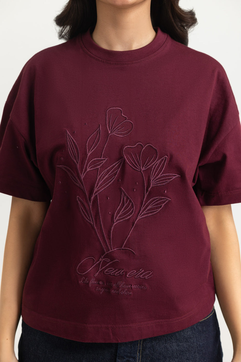 Relaxed fit Tees