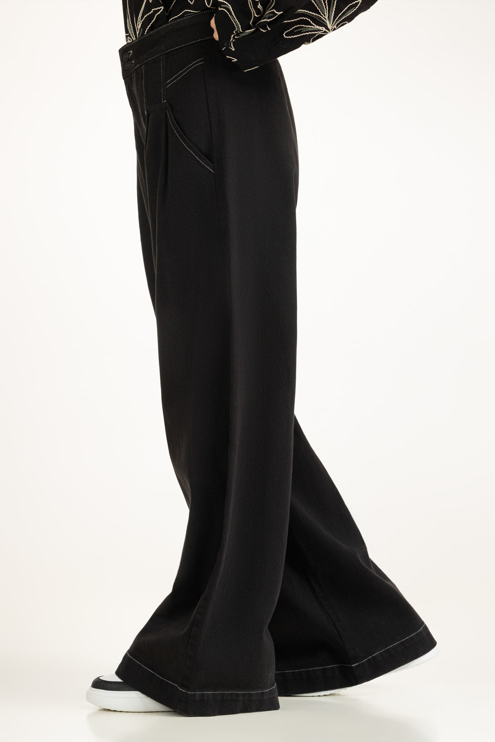 Wide Leg Fit Trousers WM-NDJ-WS25-002