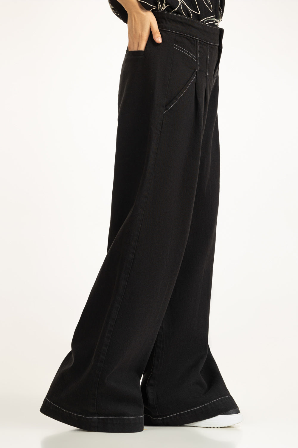 Wide Leg Fit Trousers WM-NDJ-WS25-002