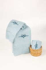 Salt Water 3pcs Embroidered Towel Set