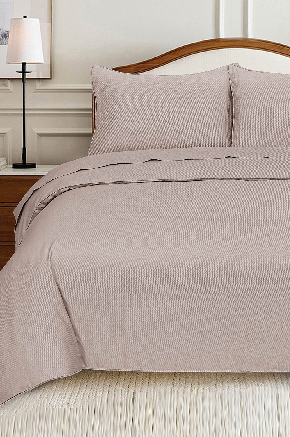 Sand Cube Dobby Quilt Cover Set