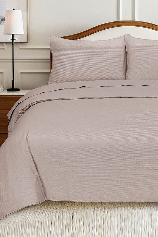 Sand Cube Dobby Quilt Cover Set