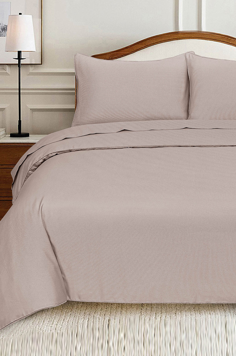 Sand Cube Dobby Quilt Cover Set