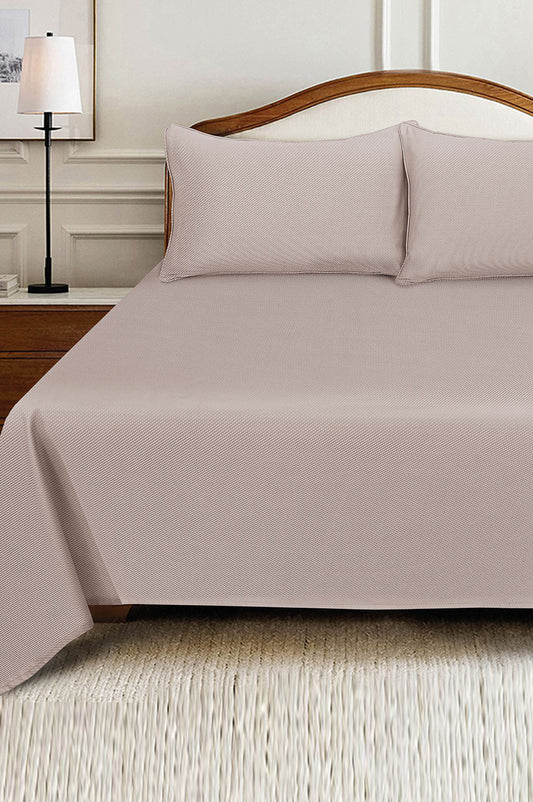 Sand Cube Dobby Bed Sheet Set