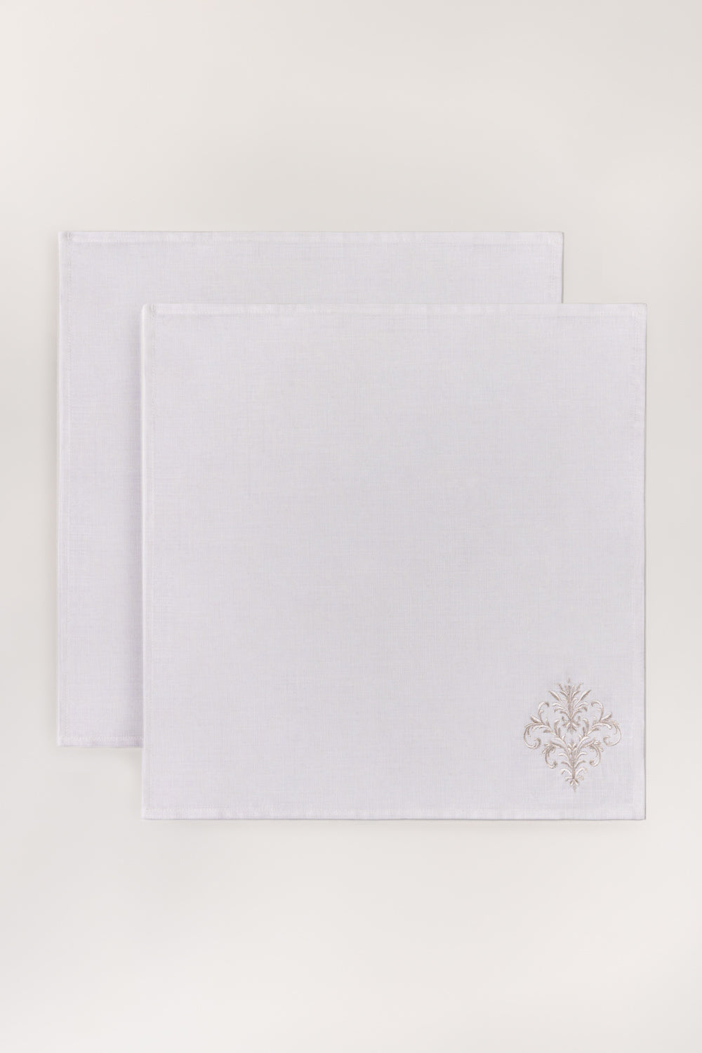 Sand 2 Pcs Embroidered Napkin Set
