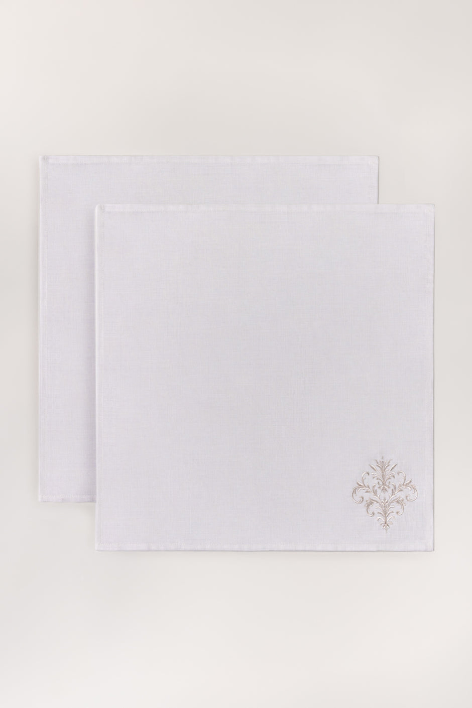 Sand 2 Pcs Embroidered Napkin Set