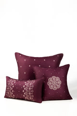 Schiffli T-200 Square Cushion Cover