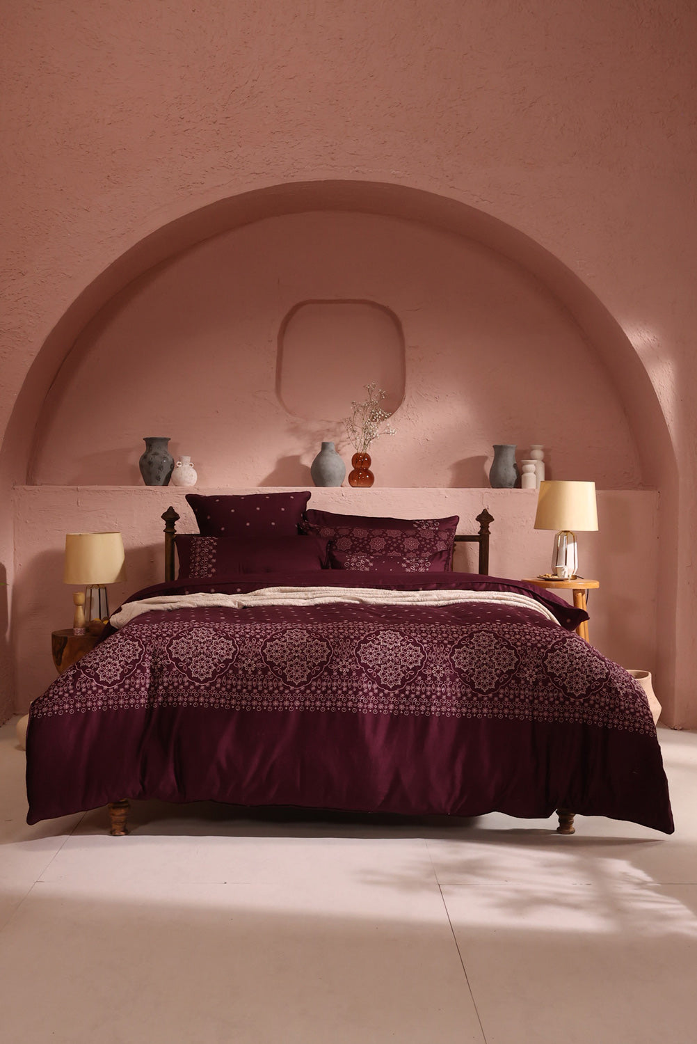 Schiffli T-200 Quilt Cover Set