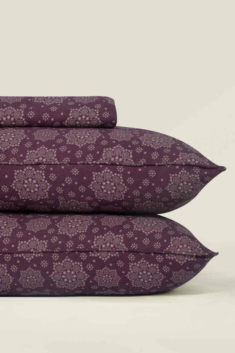 Schiffli T-200 Bed Sheet Set