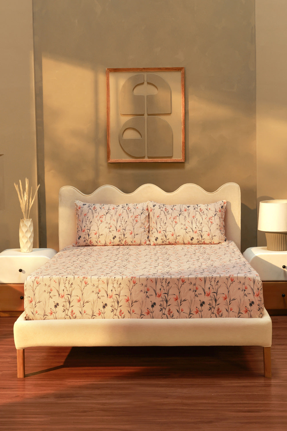 Sepia Rose Bed Sheet Set