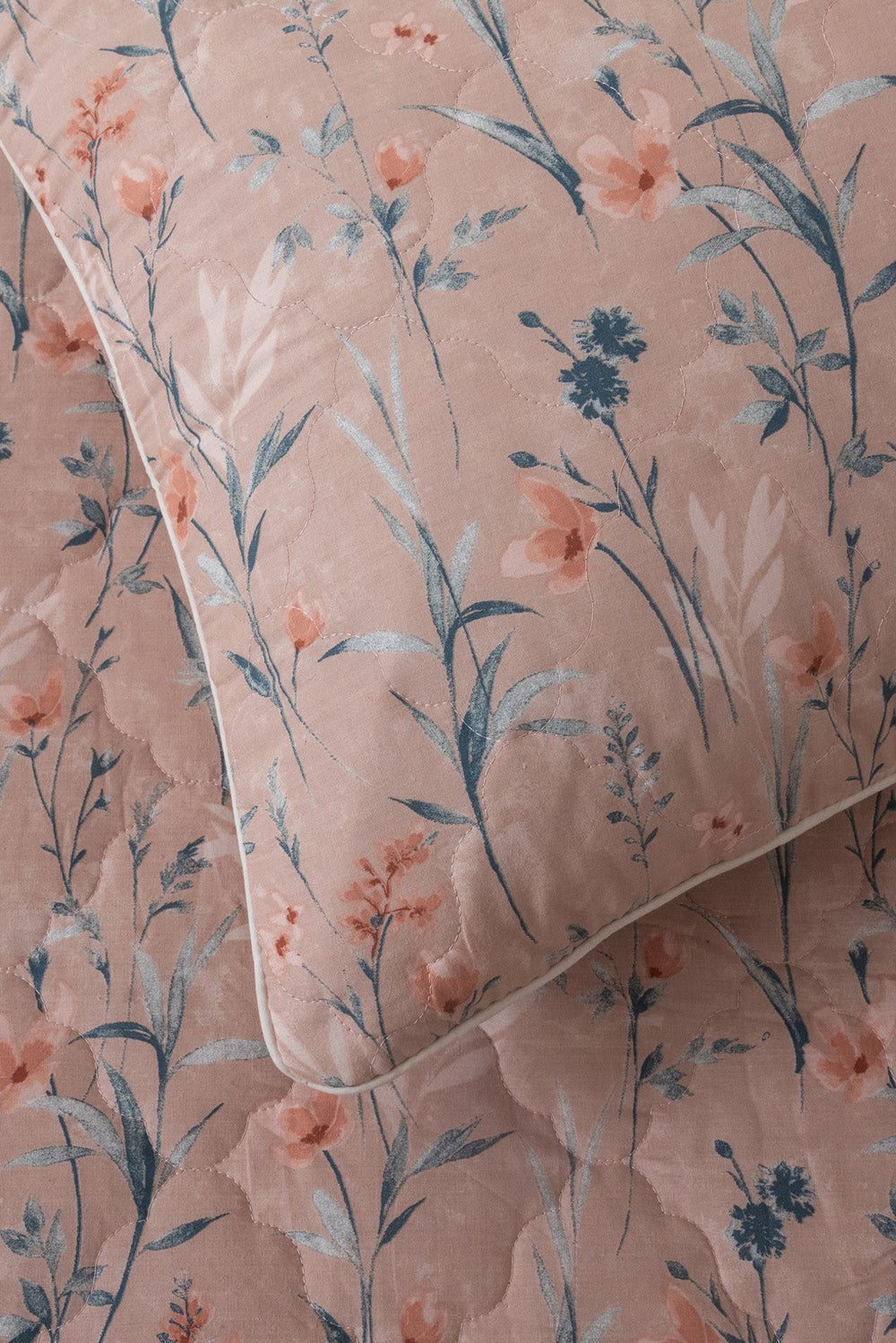 Sepia Rose Bed Throw