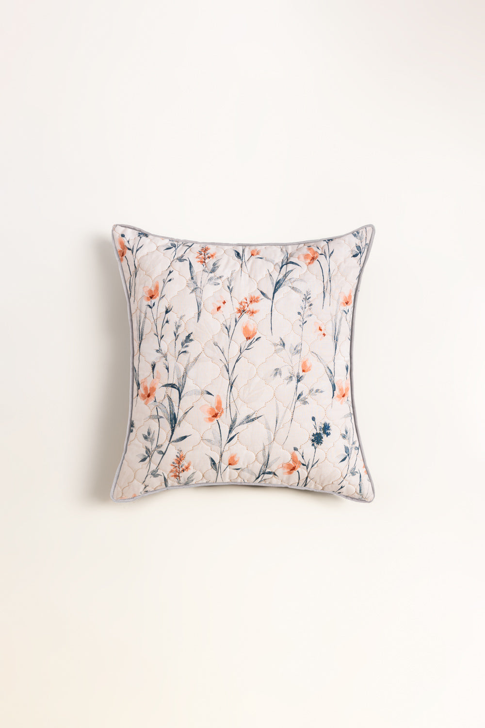 Sepia Rose Square Cushion Cover