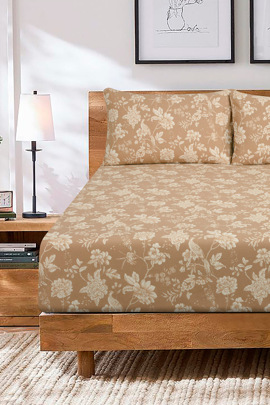 Serene Sky Fitted Sheet Set