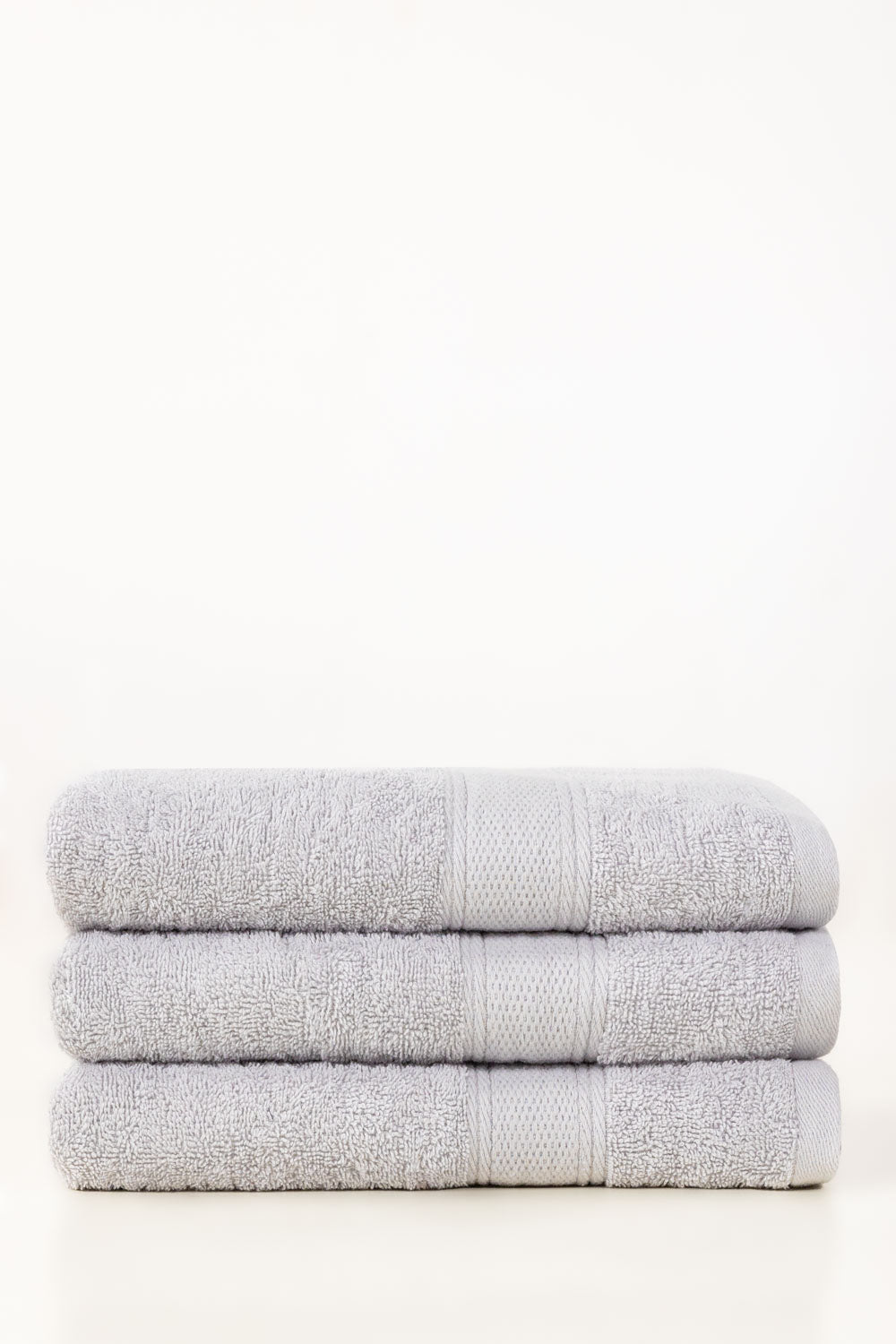 Silver Dyed Bath Towel