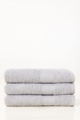 Silver Dyed Bath Towel