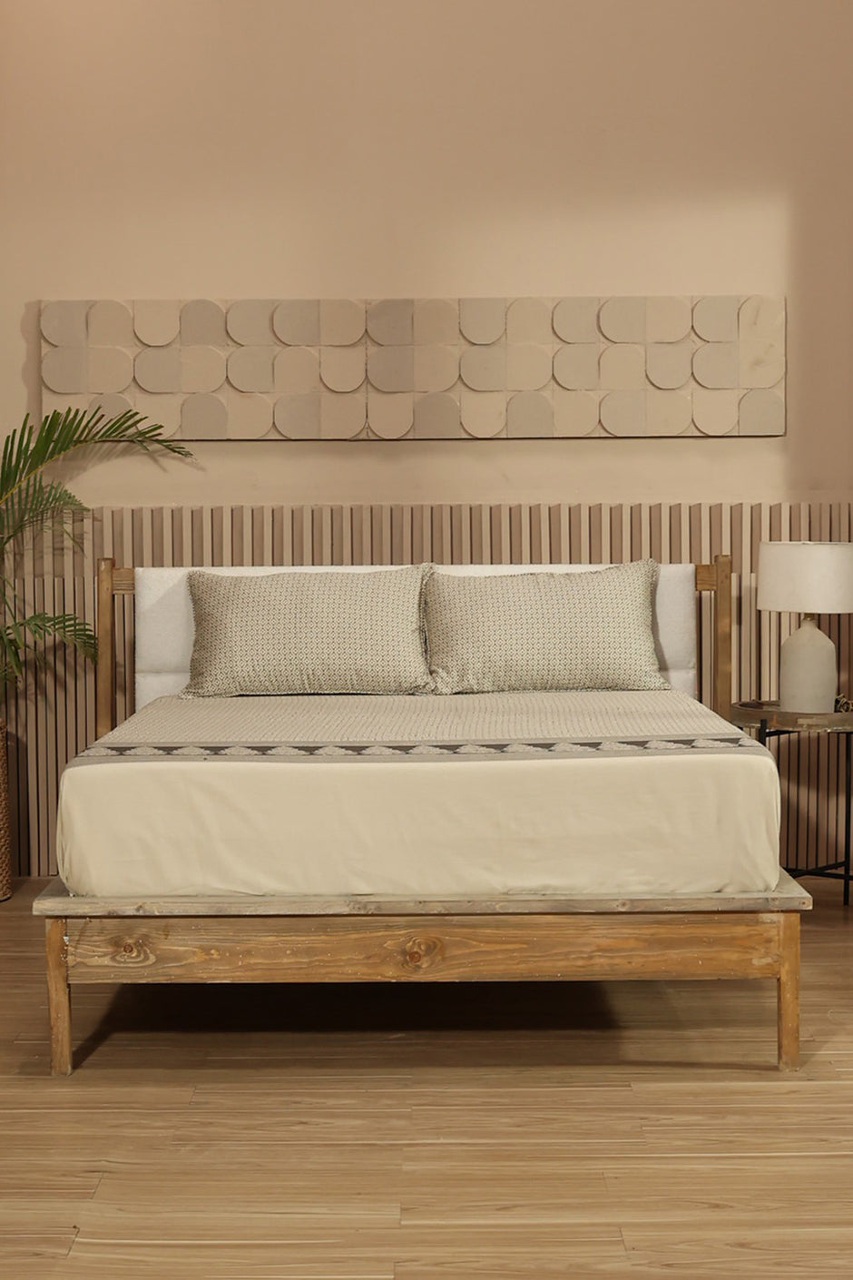 Slate T-200 Bed Sheet Set