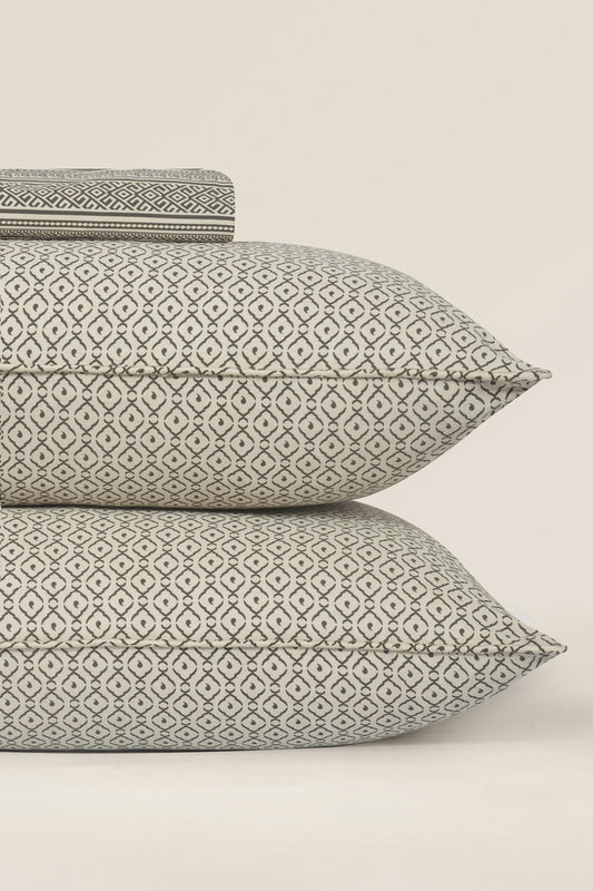 Slate T-200 Bed Sheet Set