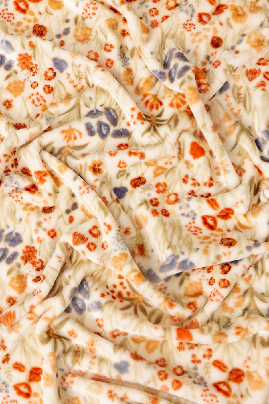 Spring Single Ply Fleece Throw