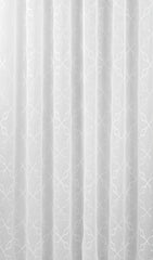 Star white Embroidered Curtain