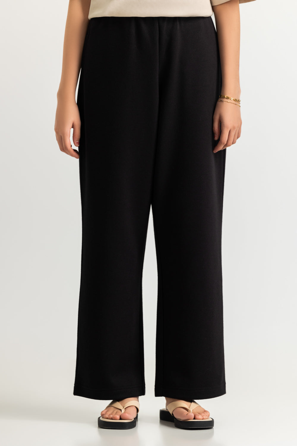 Straight Fit Trousers