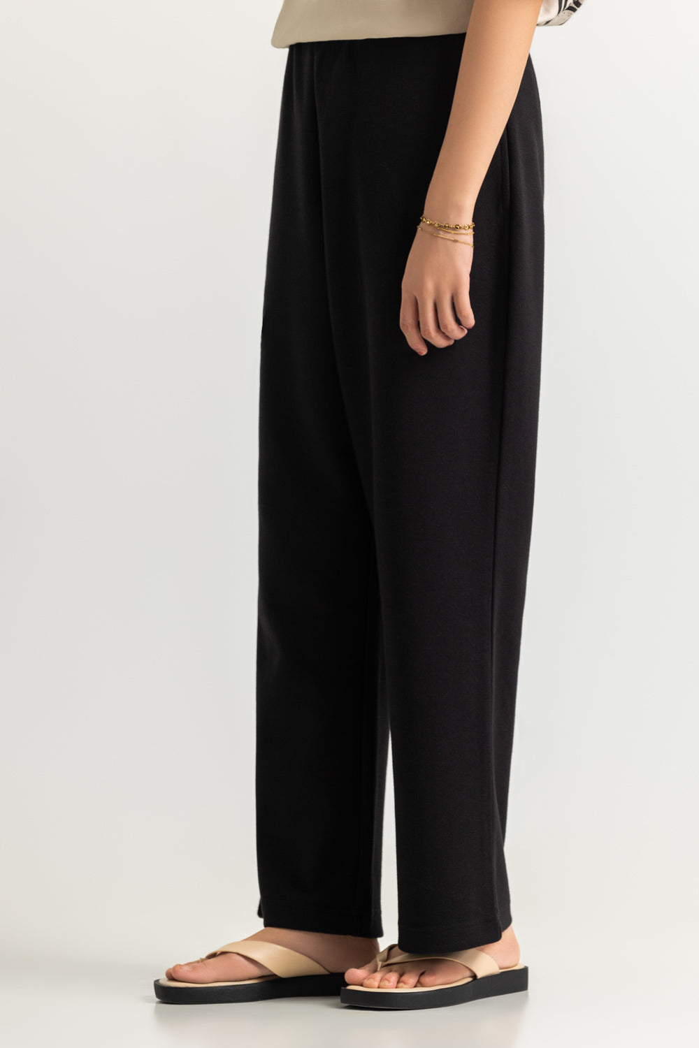Straight Fit Trousers