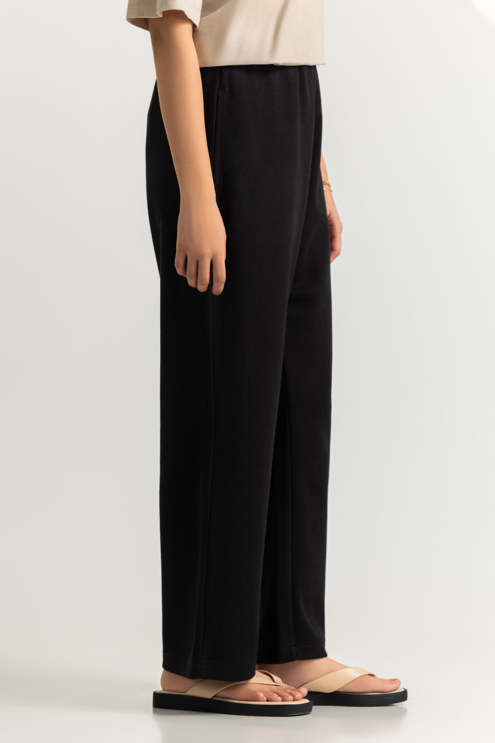 Straight Fit Trousers