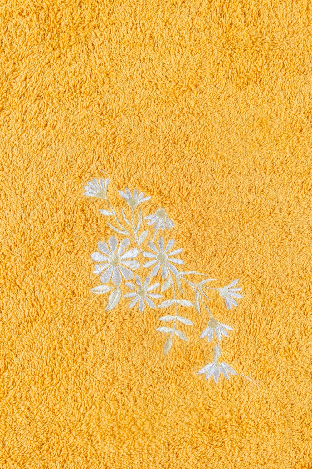 Sun Flower 3pcs Embroidered Towel Set