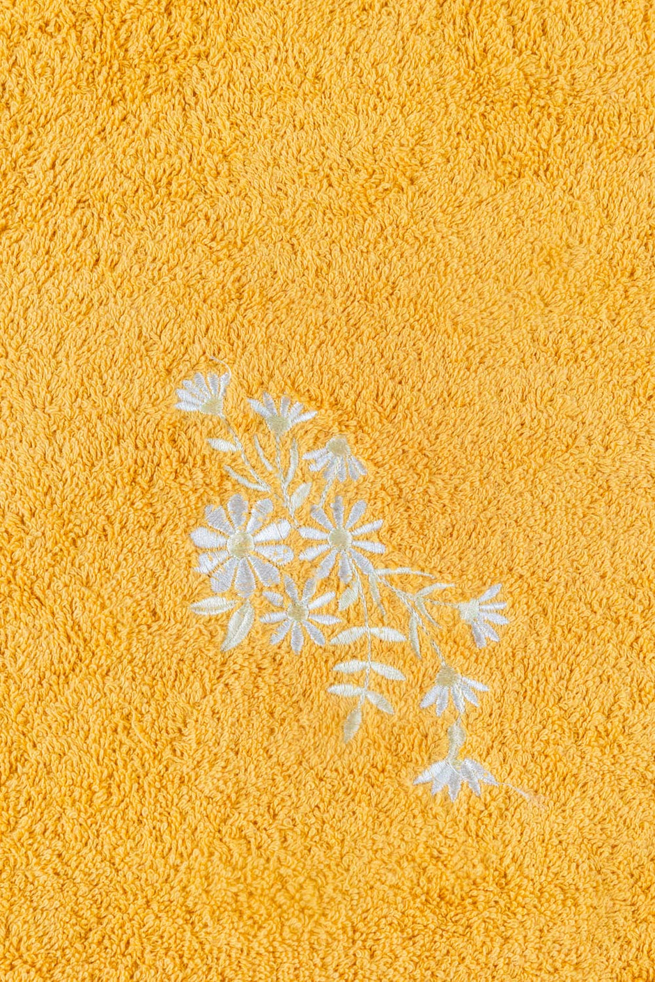 Sun Flower Embroidered Towel