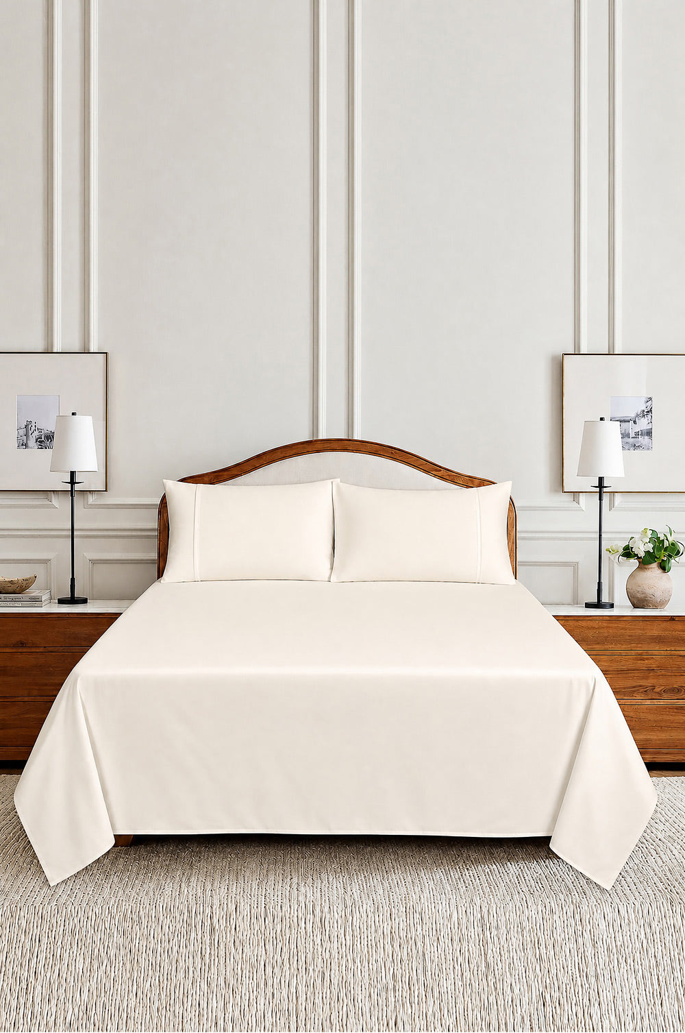 Pristine Luxury Dyed Bed Sheet Set