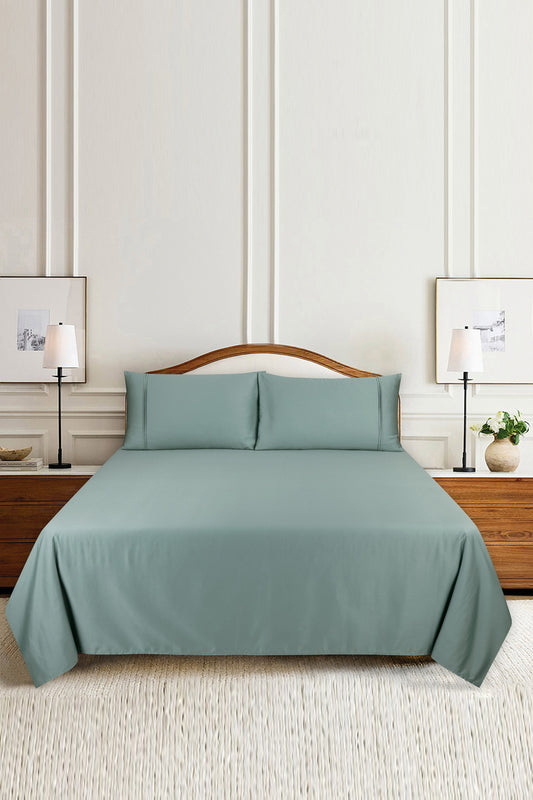 Abyss T-200 Dyed Bed Sheet Set
