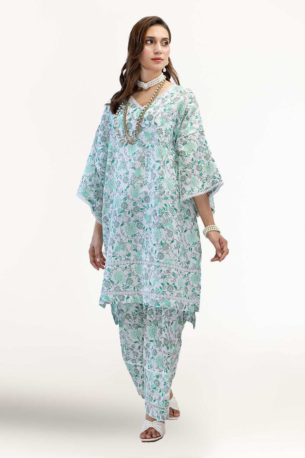 2 Piece Unstitched Printed Lawn Suit TLP-42052