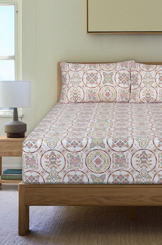 Tapestry Flora T-150 Fitted Sheet Set