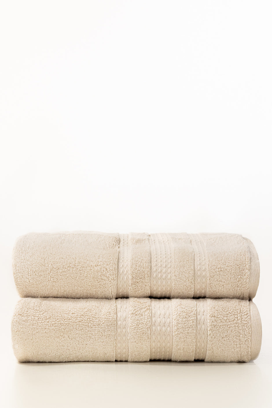 Taupe 2pc Zero Twist Towel Set
