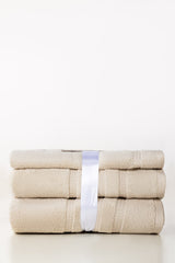 Taupe 3pc Zero Twist Towel Set