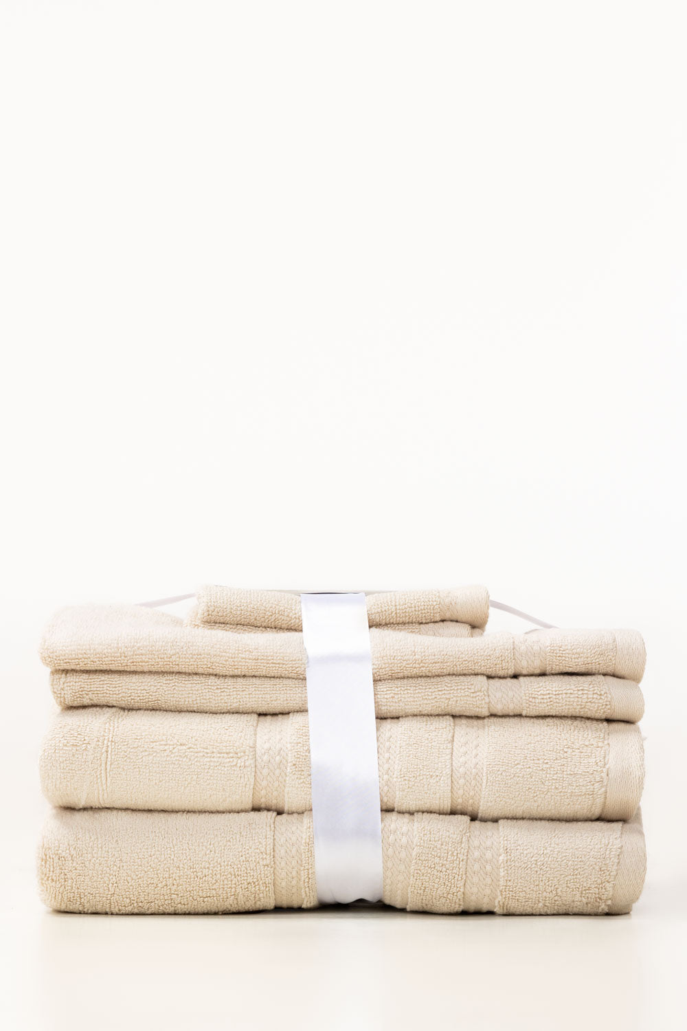 Taupe 6pc Zero Twist Towel Set