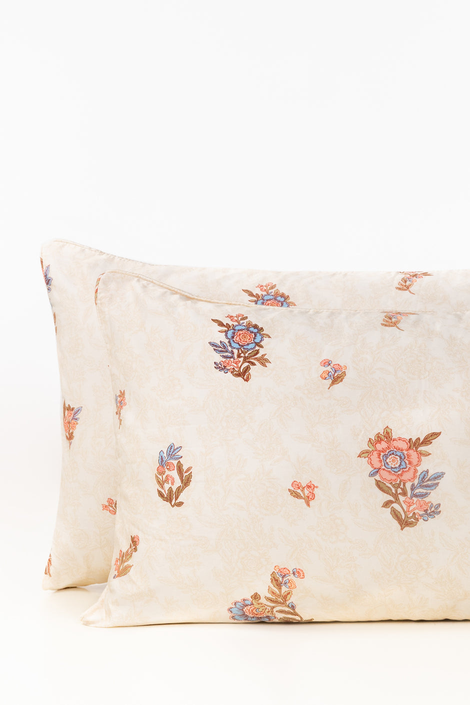 Tea Floral Pillow Cover Set