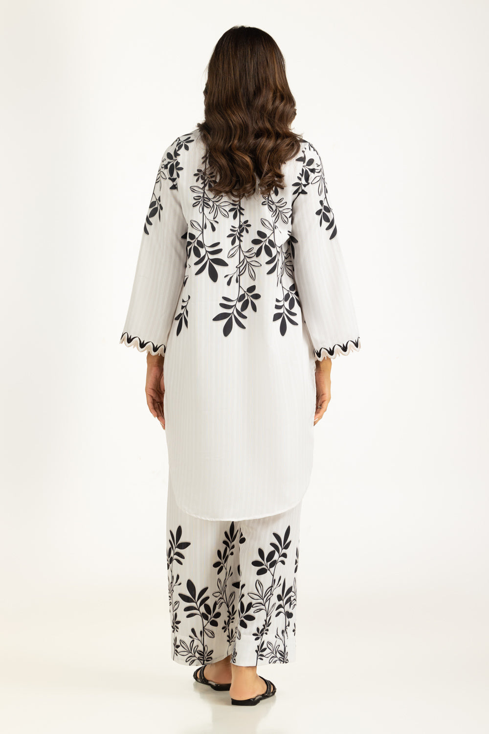 Textured Dobby Printed Co-Ord Set IPST-44752