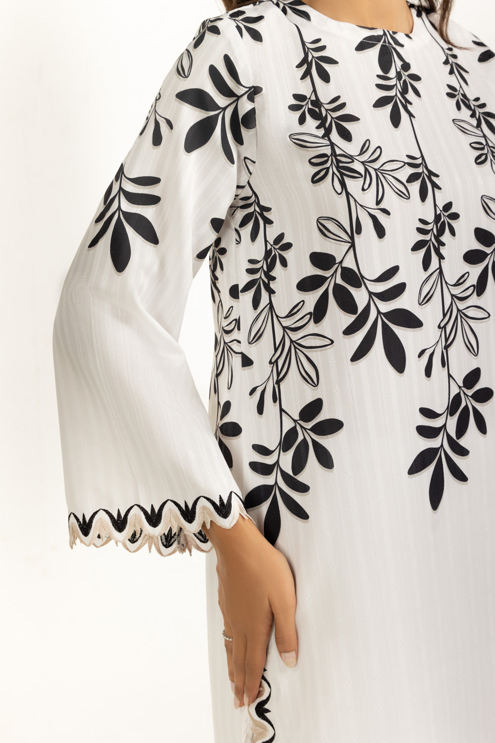 Textured Dobby Printed Co-Ord Set IPST-44752