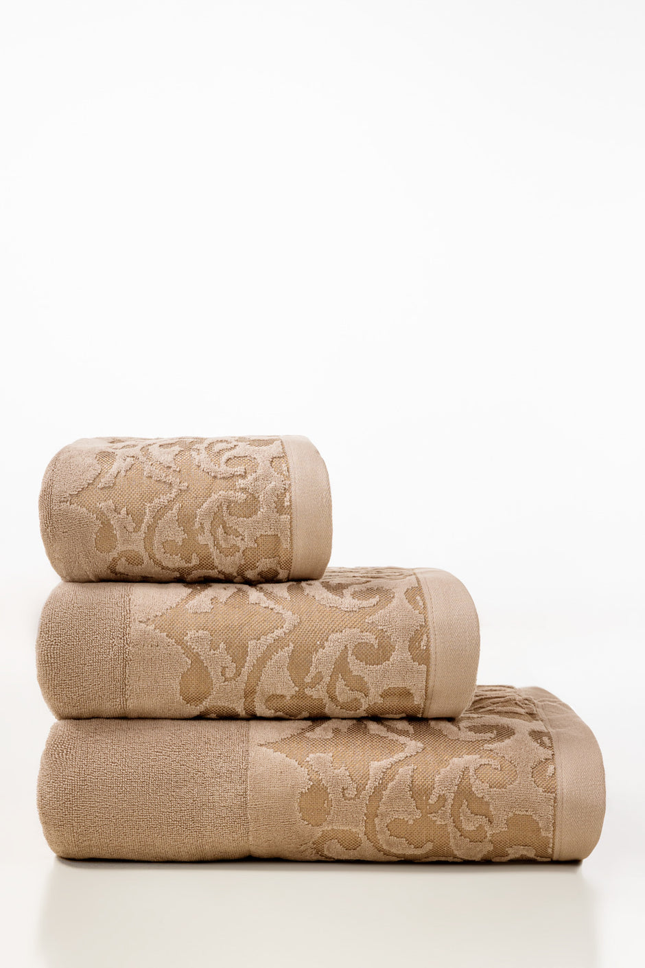 Toast Jacquard Dyed Towel